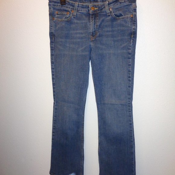 LEVI'S 518 Junior's Superlow Bootcut Jeans Size 11 - Picture 9 of 12